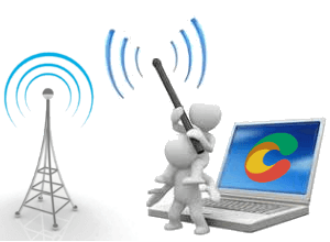 Antena inalámbrica